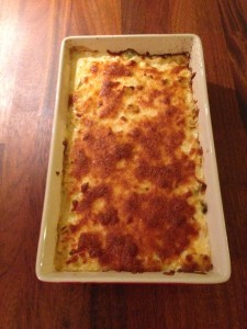 cremet hvidkålsgratin